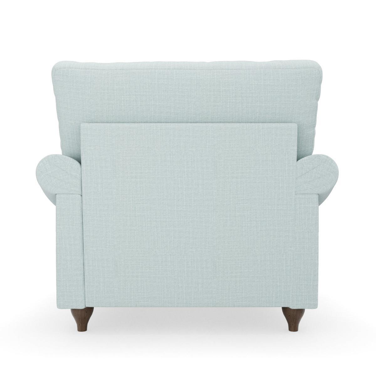 Salisbury Slub Cotton Blend Armchair Slub Cotton Light Mineral – image 4