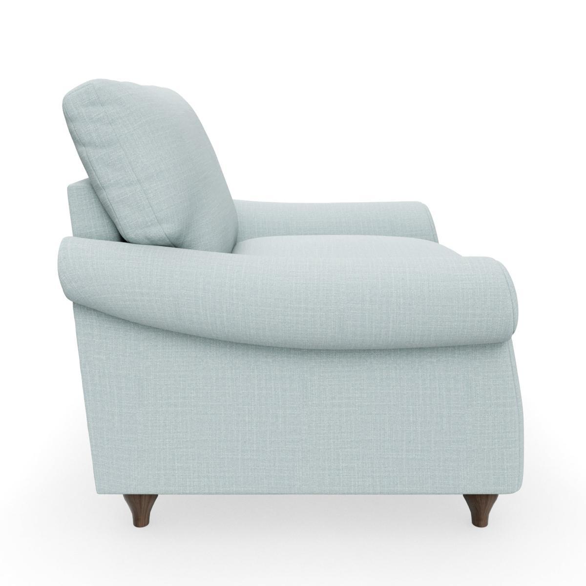 Salisbury Slub Cotton Blend Armchair Slub Cotton Light Mineral – image 5