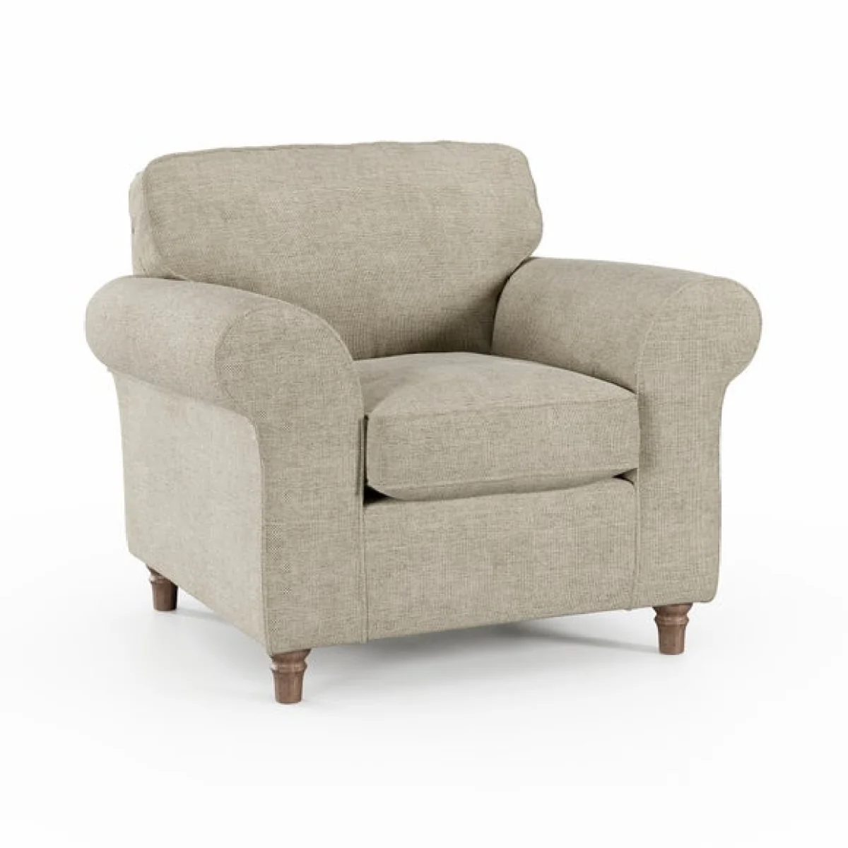 Flori Basket Weave Armchair – image 6