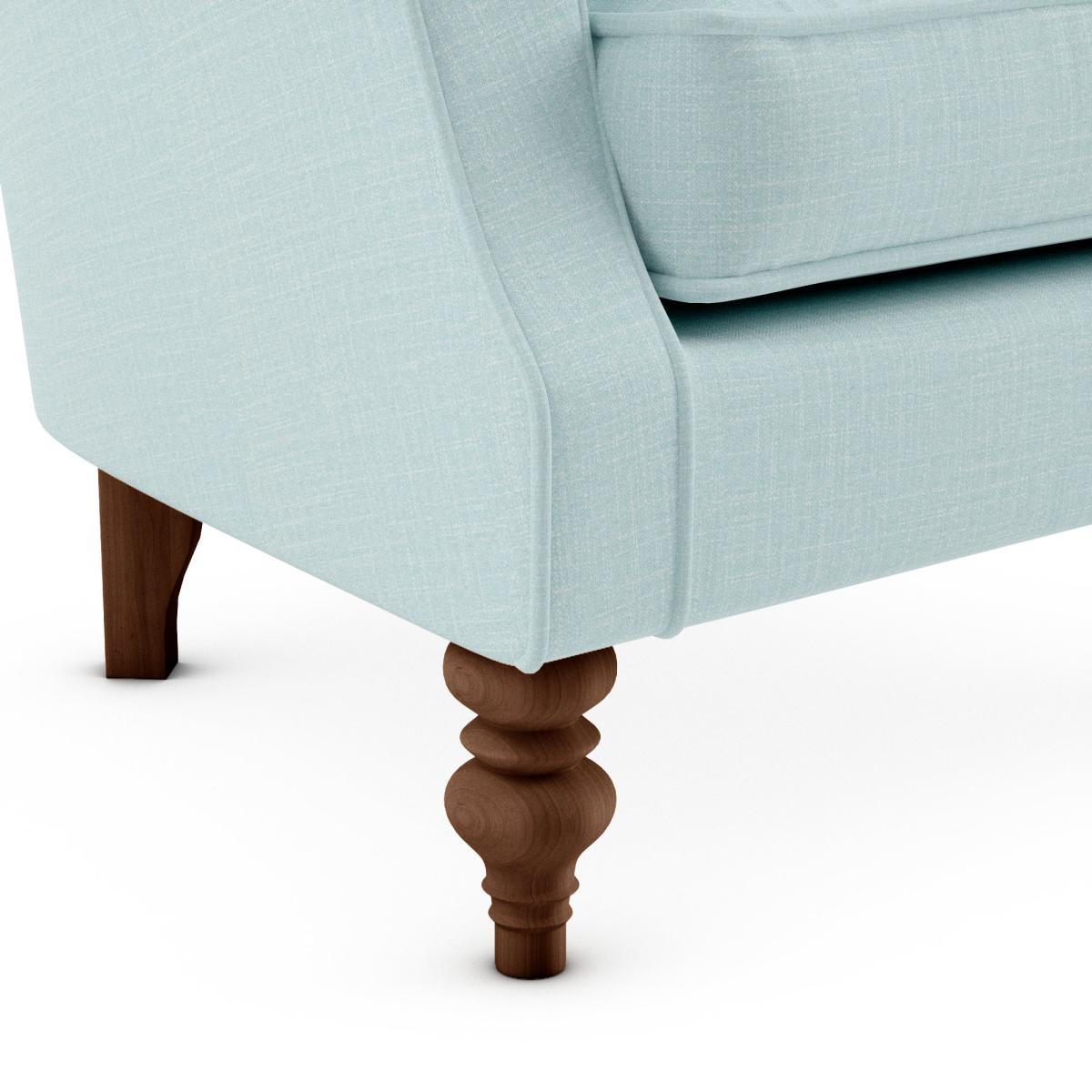 Charlbury Slub Cotton Blend Armchair Slub Cotton Blend Light Mineral – image 7