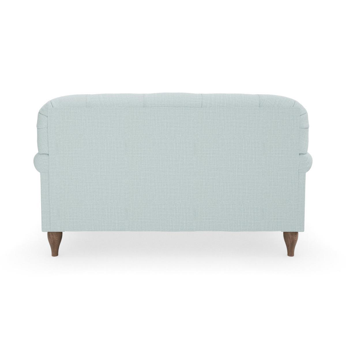 Canterbury Slub Cotton Blend Snuggle Chair Slub Cotton Light Mineral – image 4