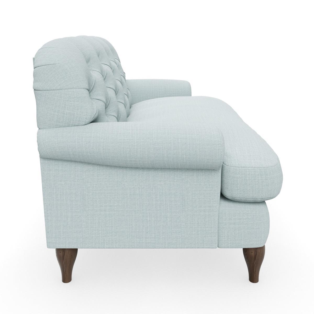 Canterbury Slub Cotton Blend Snuggle Chair Slub Cotton Light Mineral – image 5