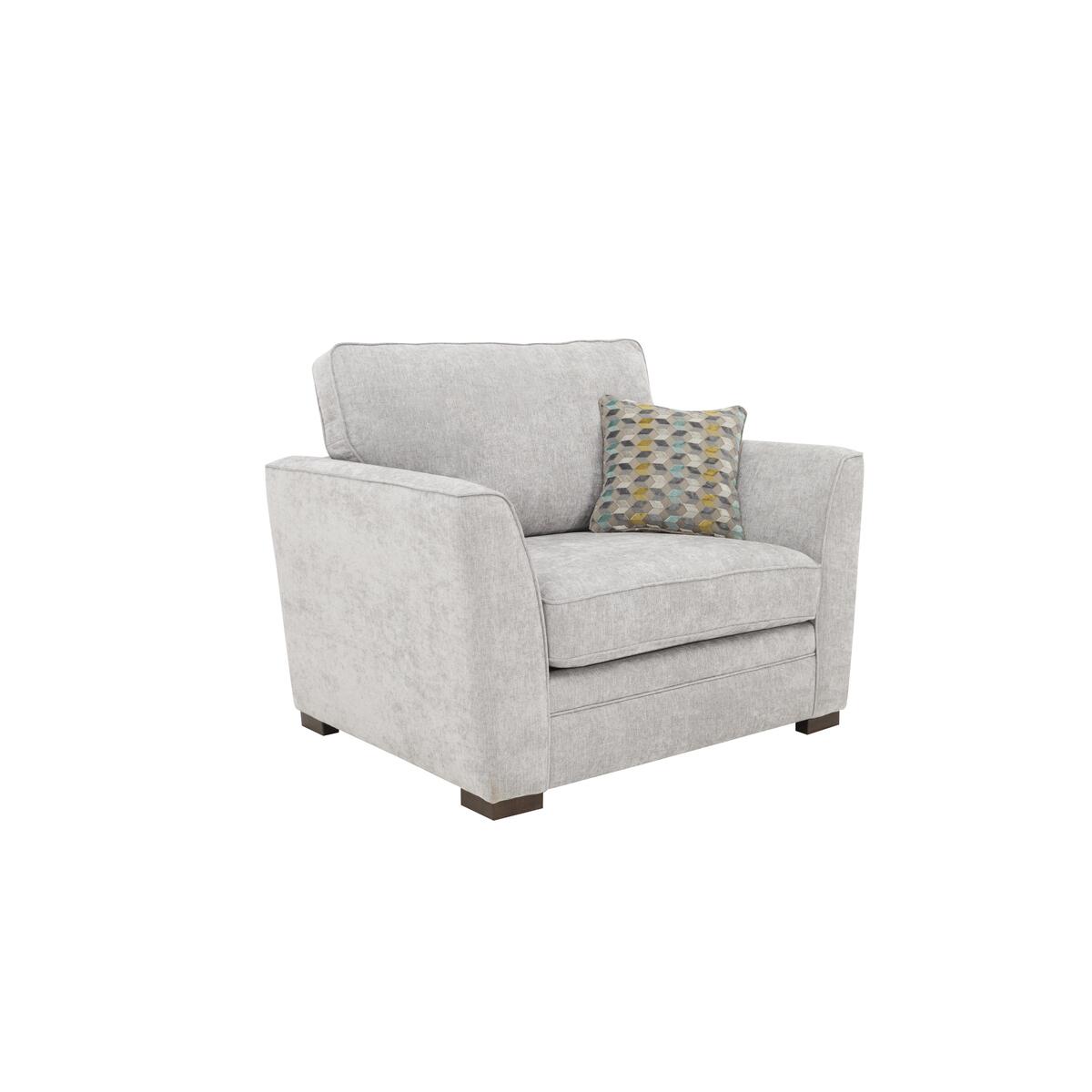 The Delight Fabric Armchair - Teal – image 3