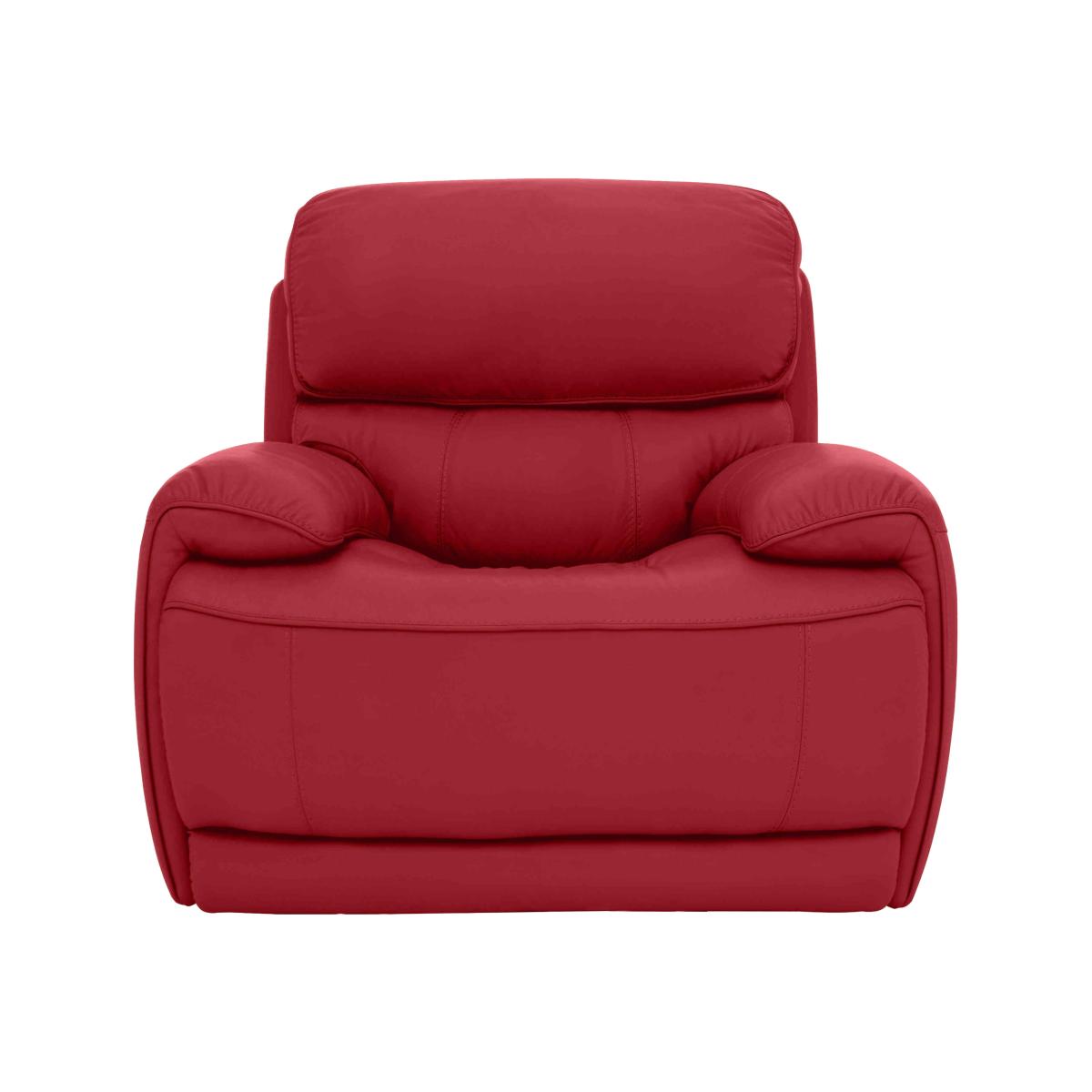 Relax Station Rocco Leather Power Rocker Armchair with Power Headrests- World of Leather