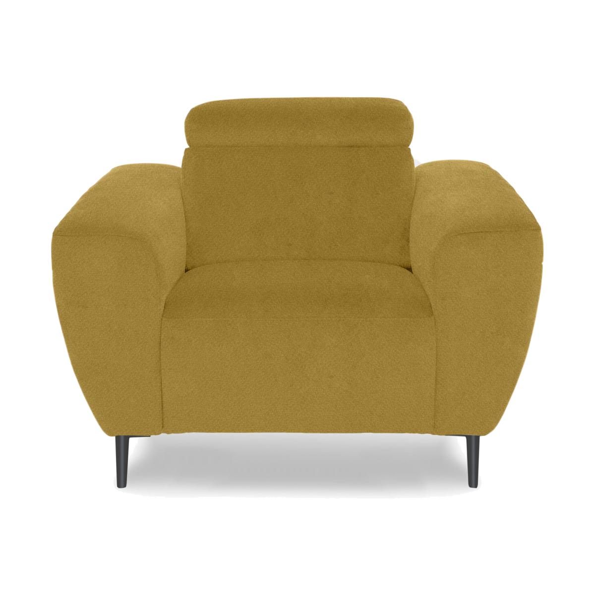 Nicoletti Italia - Milano Fabric Chair - Coupe Giallo