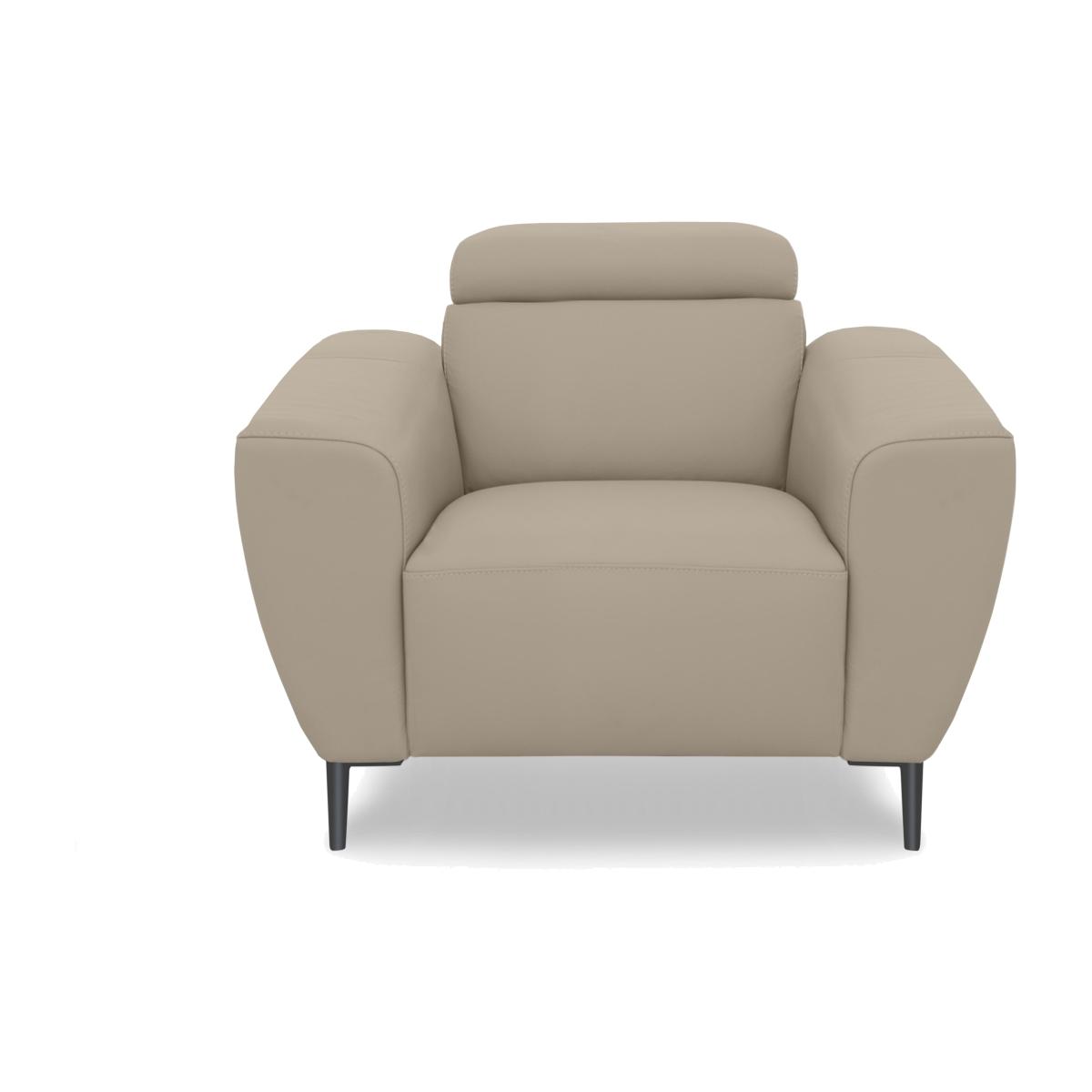 Nicoletti Italia - Milano Leather Chair - Torello Fango