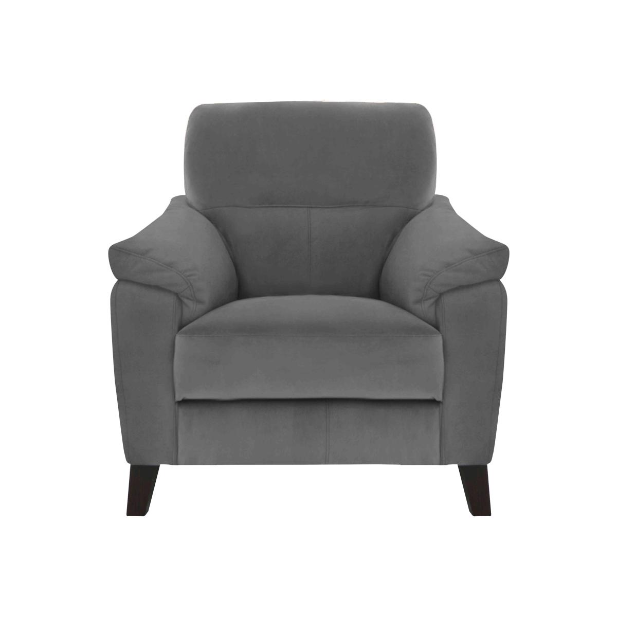 Serento Fabric Armchair - Grey – image 1