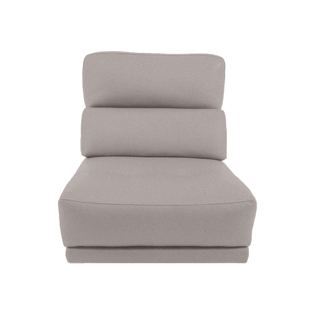 Adama Fabric Armless Unit - Feather