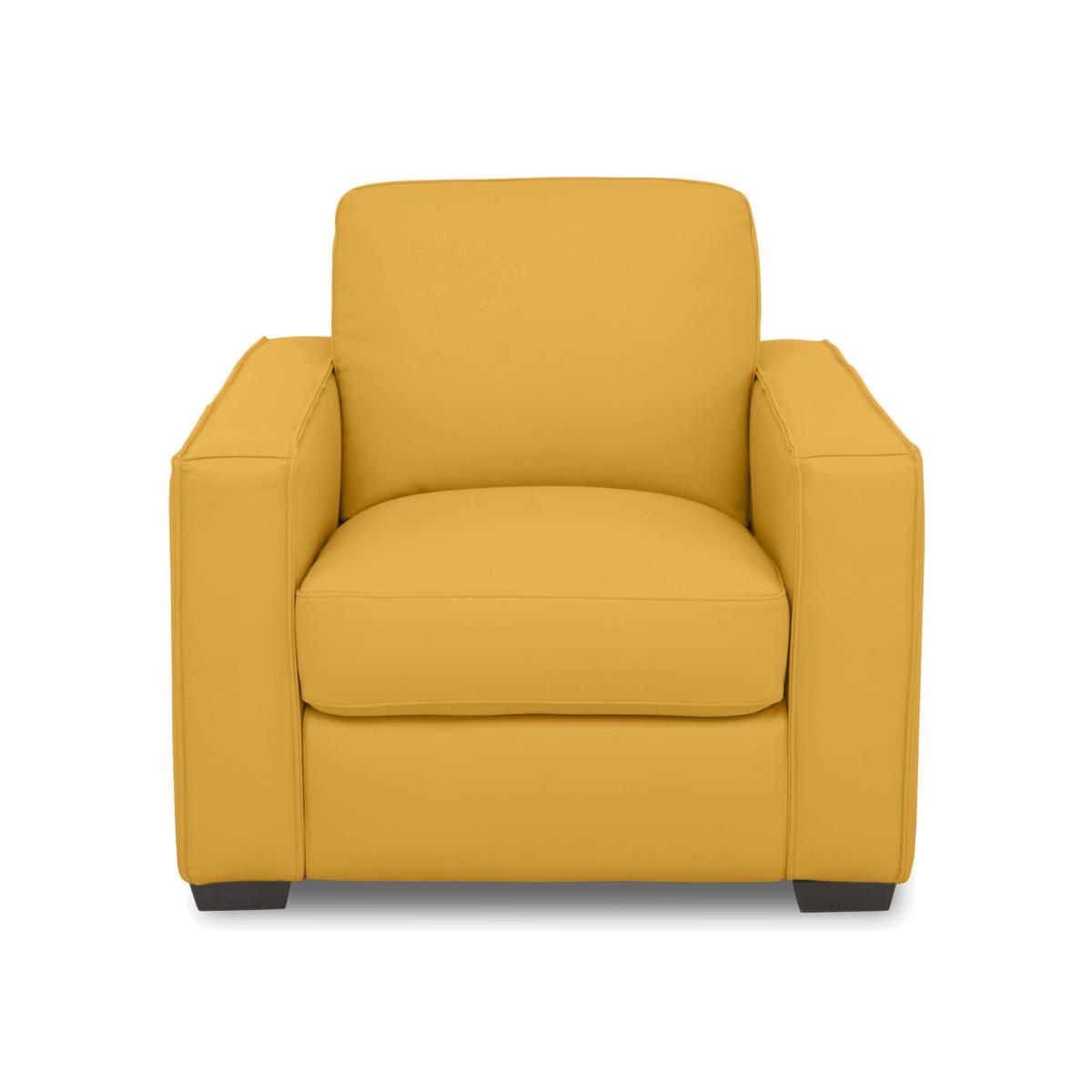 Parma Leather Armchair - Sunflower – image 1