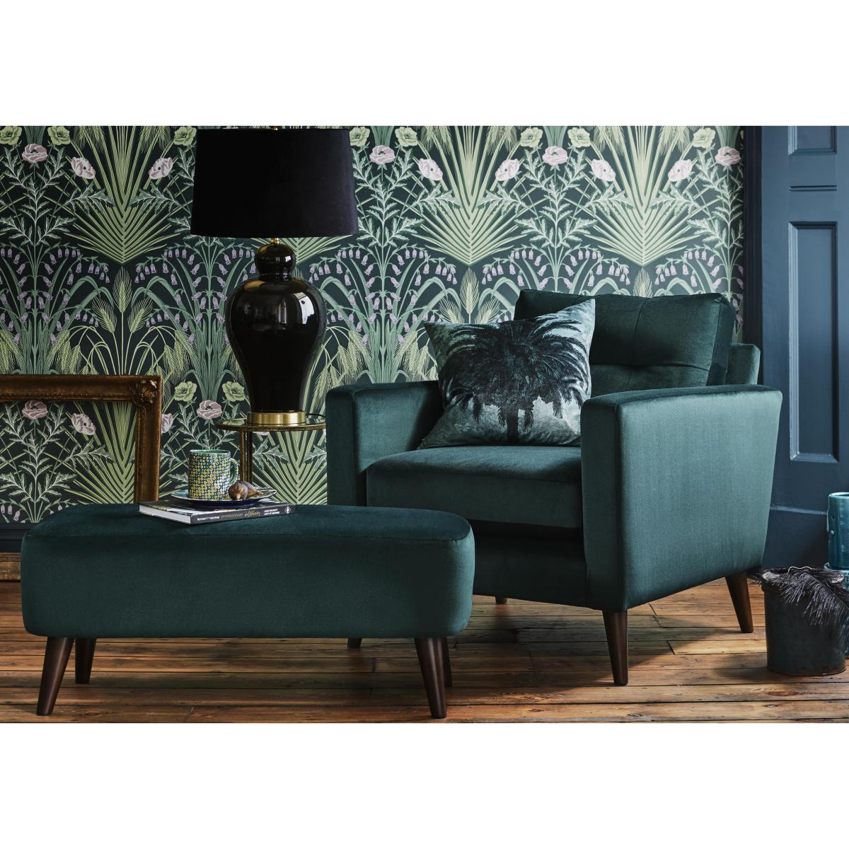 The Botanical Collection Verdosa Fabric Plain Armchair – image 2