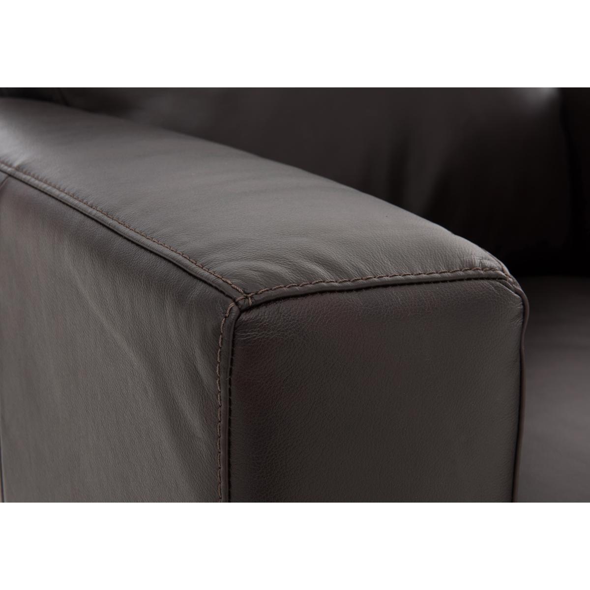 Dante Leather Recliner Armchair - Beige - By Furniture Village – image 5