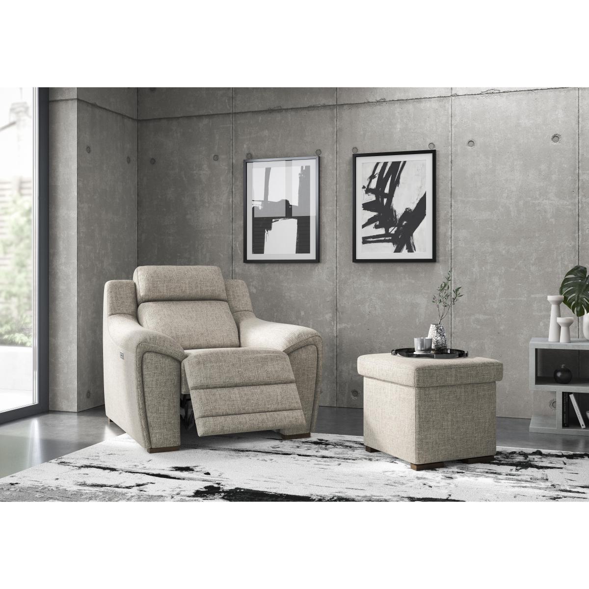 Nicoletti - Tosca Fabric Armchair - Blue – image 2