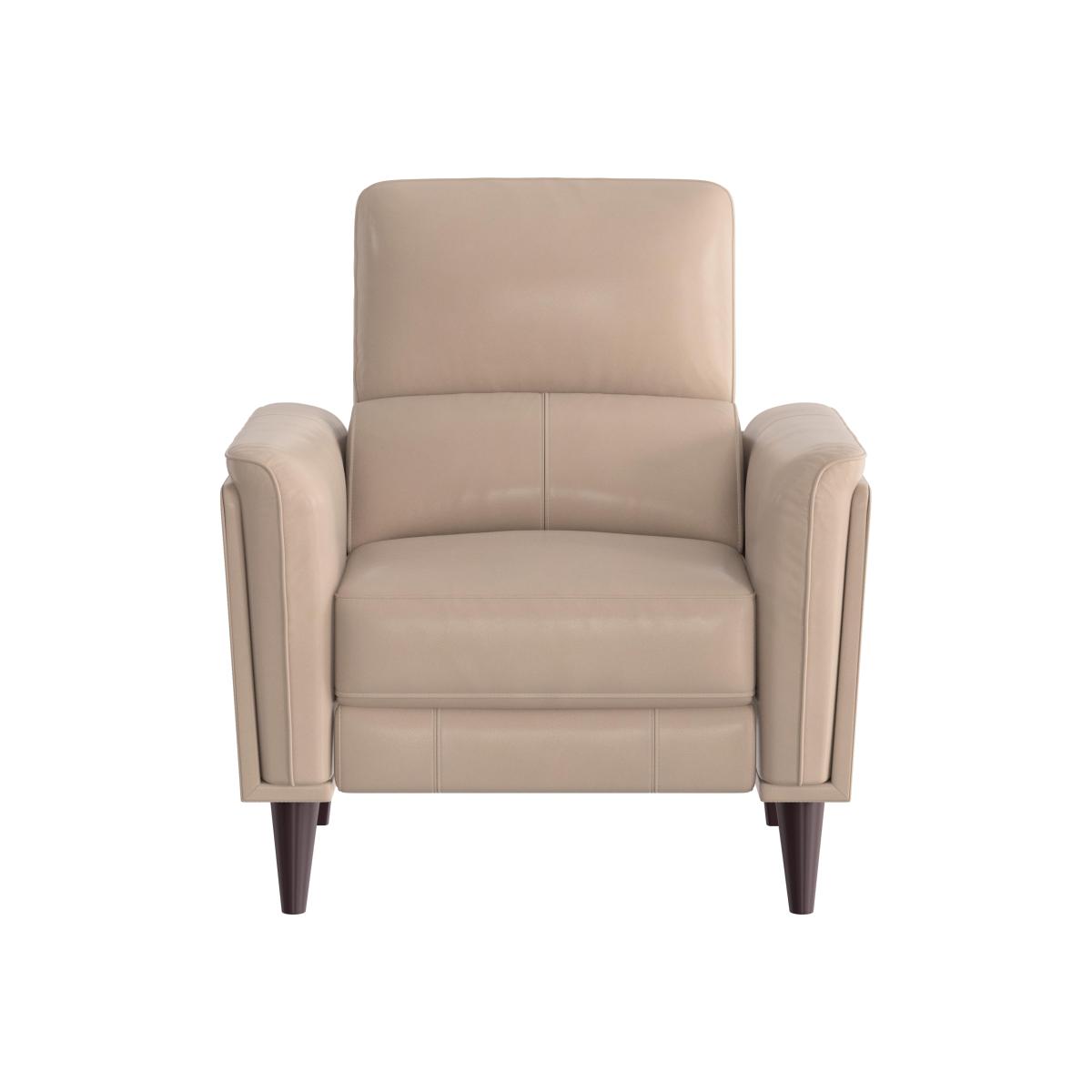 Compact Collection Klein BV Leather Chair - BV Pebble