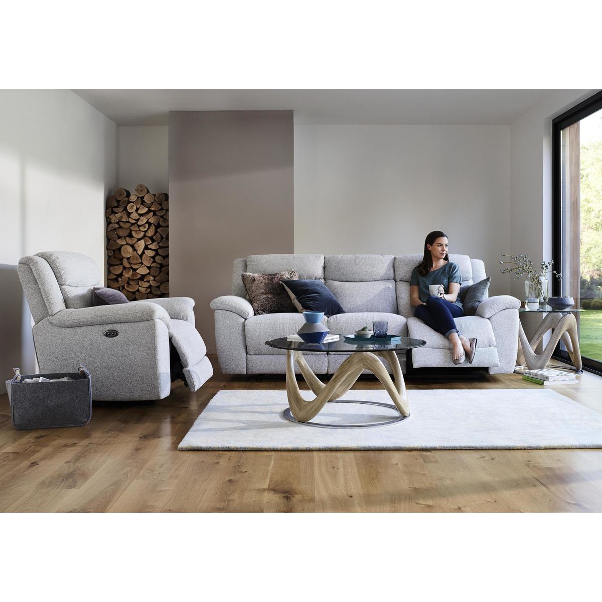 World of Leather - Bounce Leather Armchair - Beige – image 2
