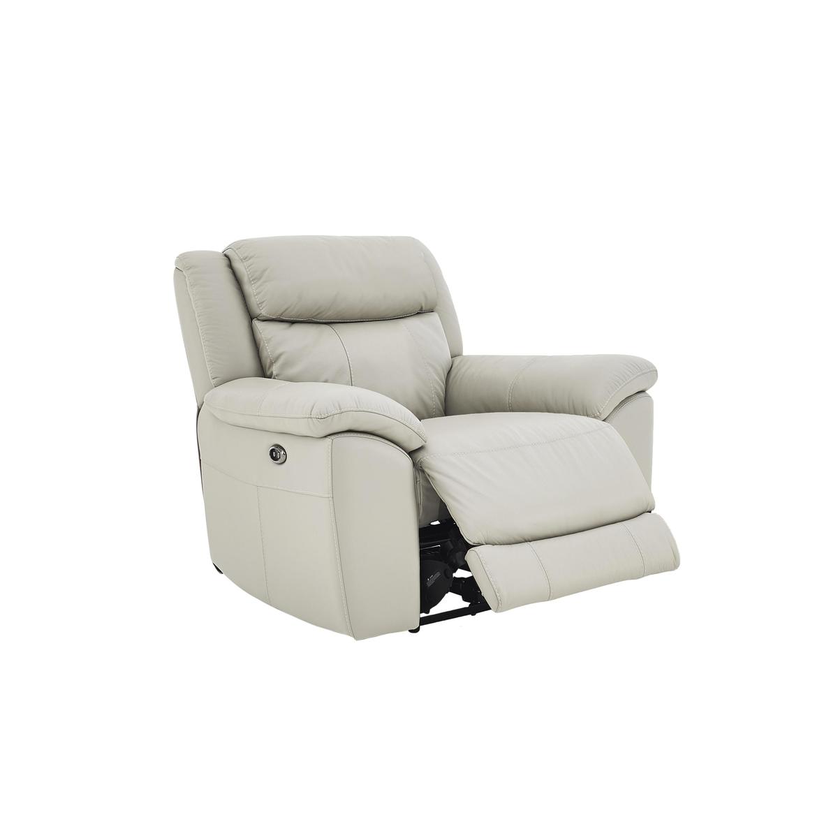 World of Leather - Bounce Leather Armchair - Beige – image 3