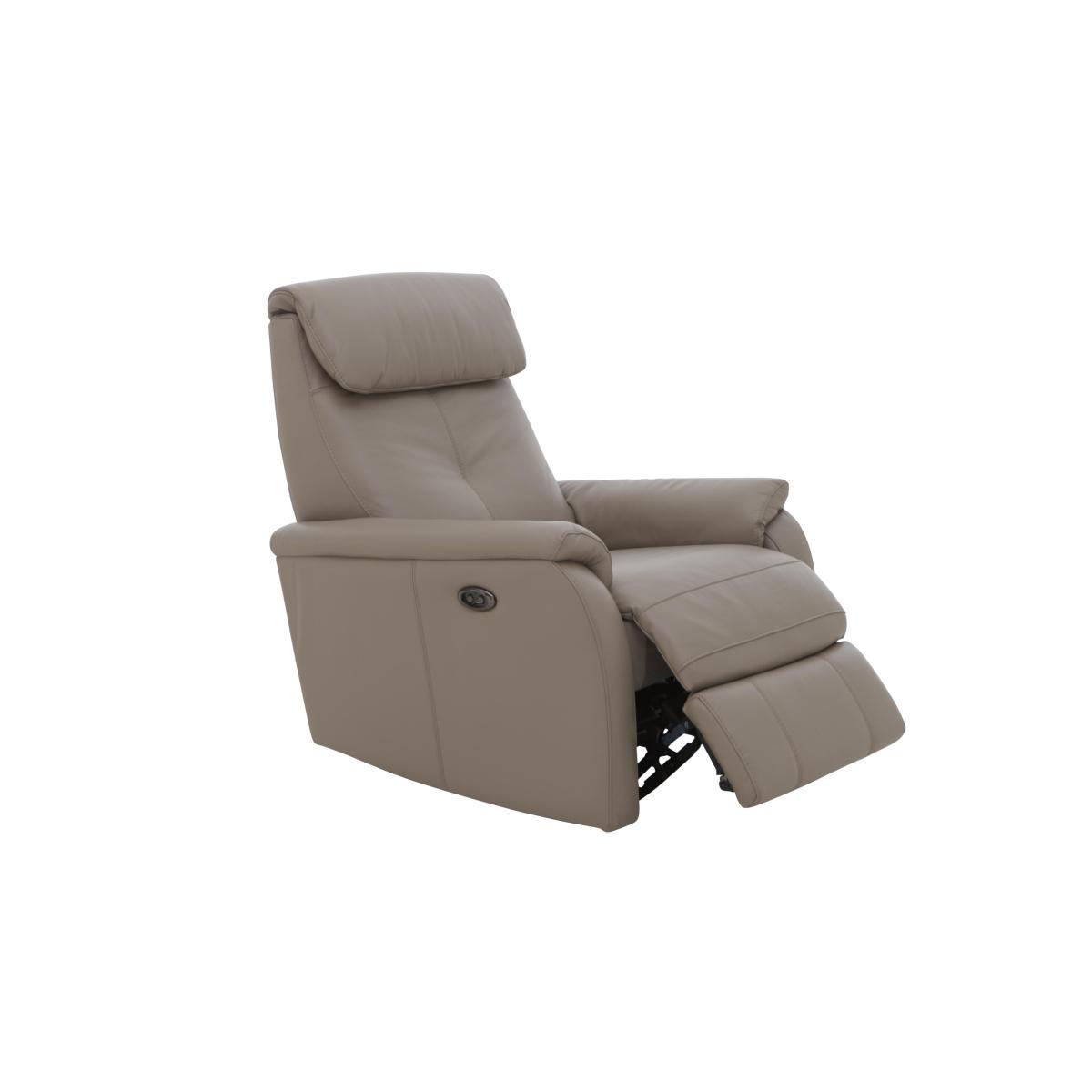 Rowan Leather Swivel Rocker Recliner Armchair- World of Leather – image 4