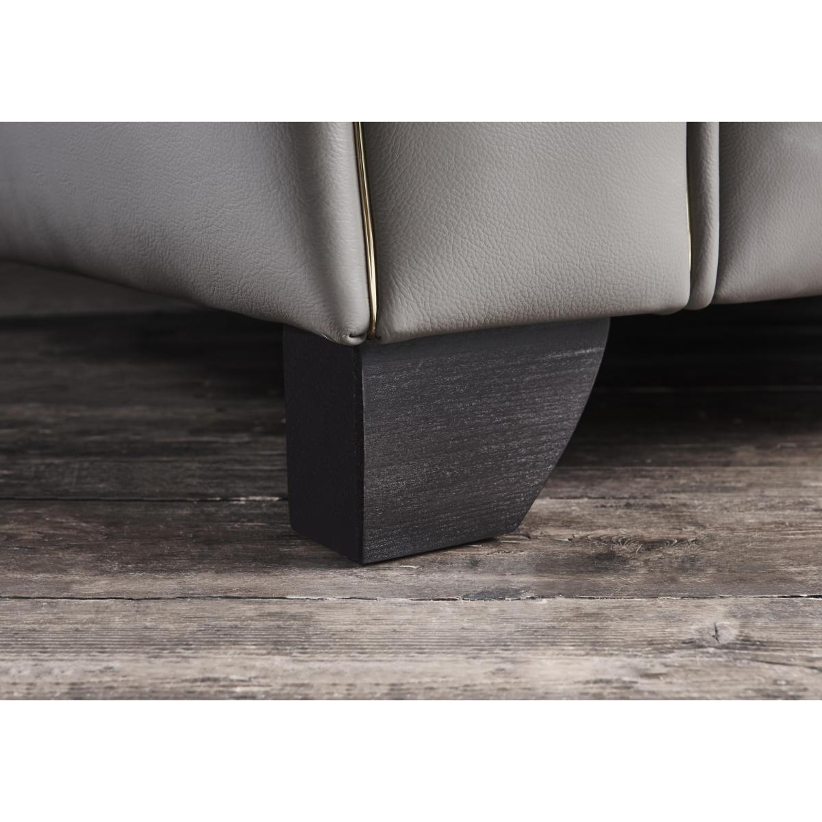 Allegra Leather Snuggler Chair – image 5