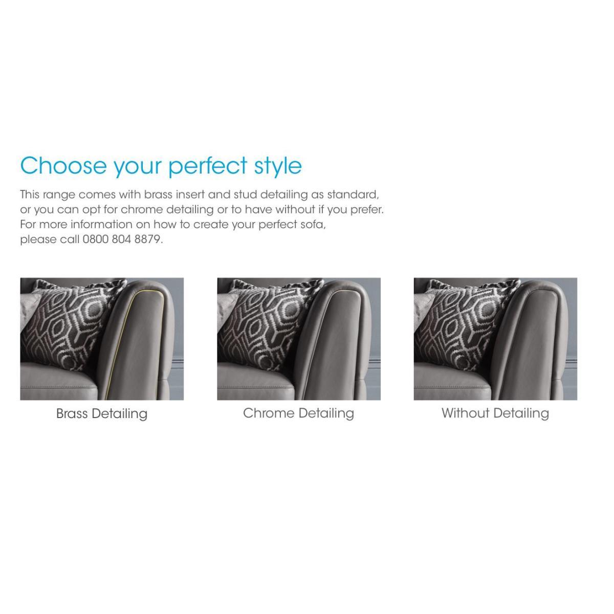 Allegra Leather Snuggler Chair – image 7