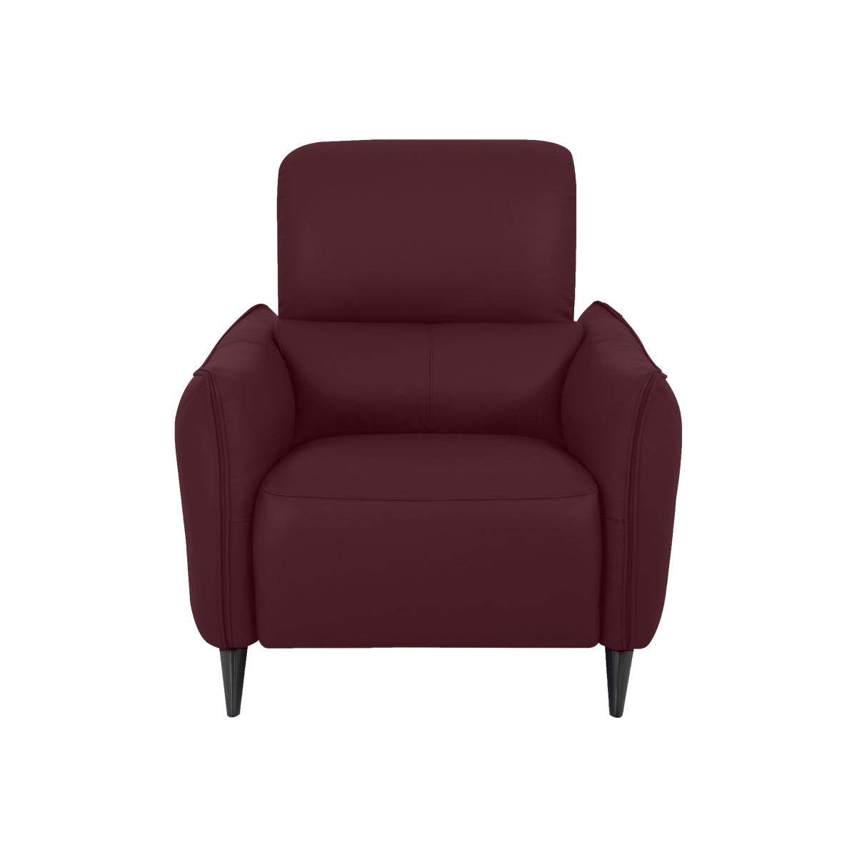 Domicil - Maddox Leather Power Recliner Chair - NP Ruby