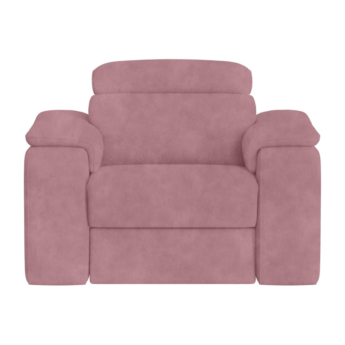 Nicoletti Italia - Davide Fabric Power Recliner Chair - Selma Rosa