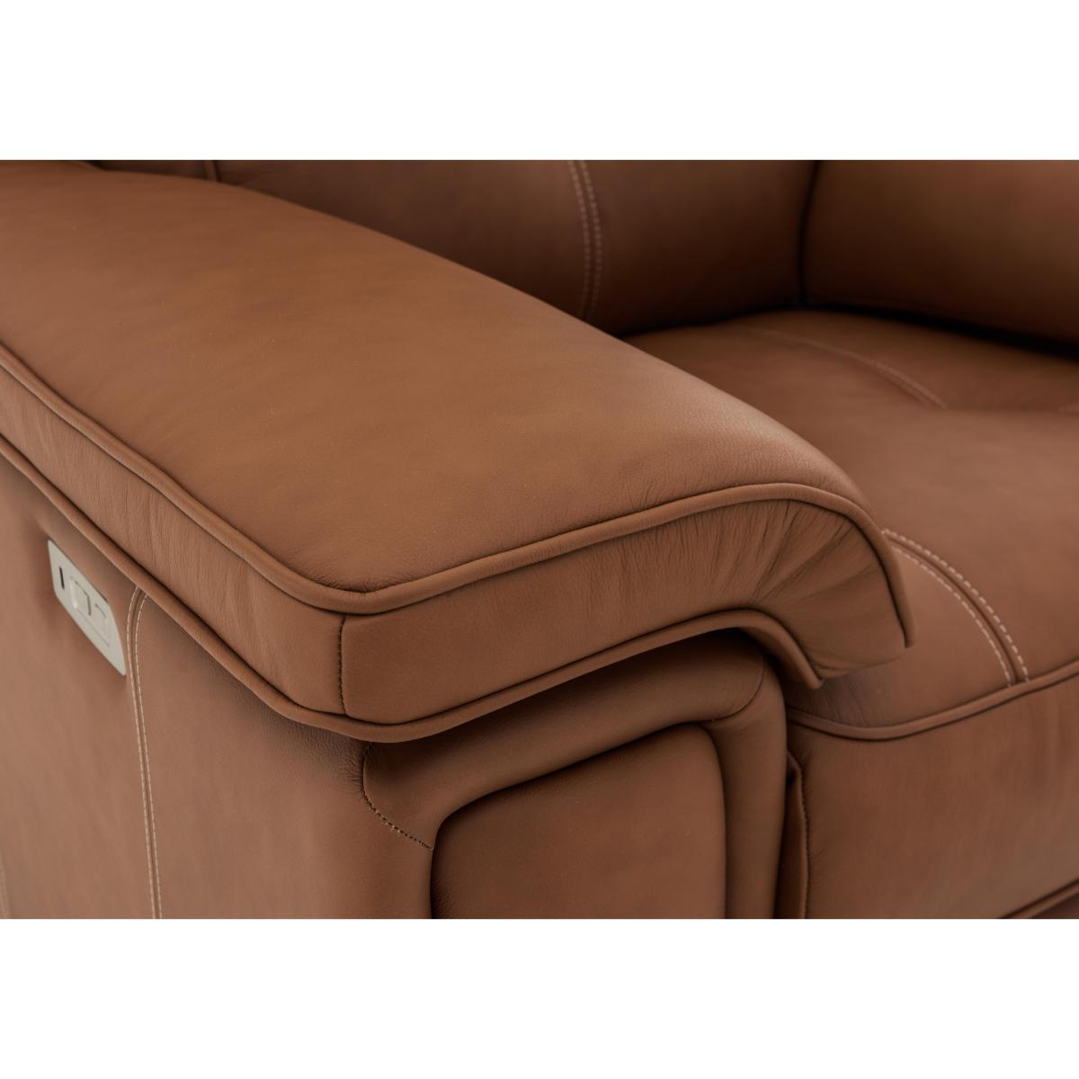 G Plan - Hannington Leather Manual Recliner Armchair – image 3