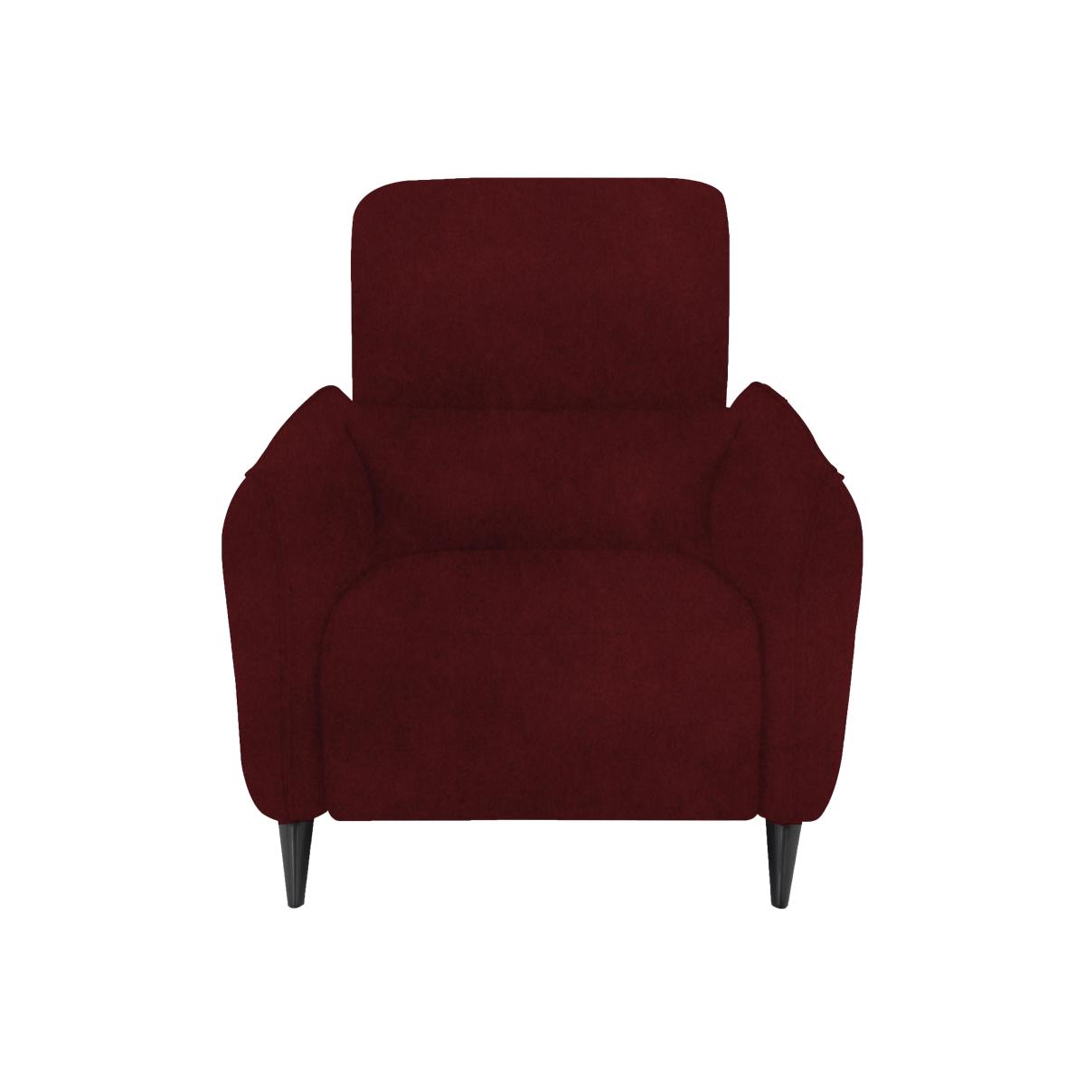 Domicil - Maddox Fabric Power Recliner Chair - Burgundy