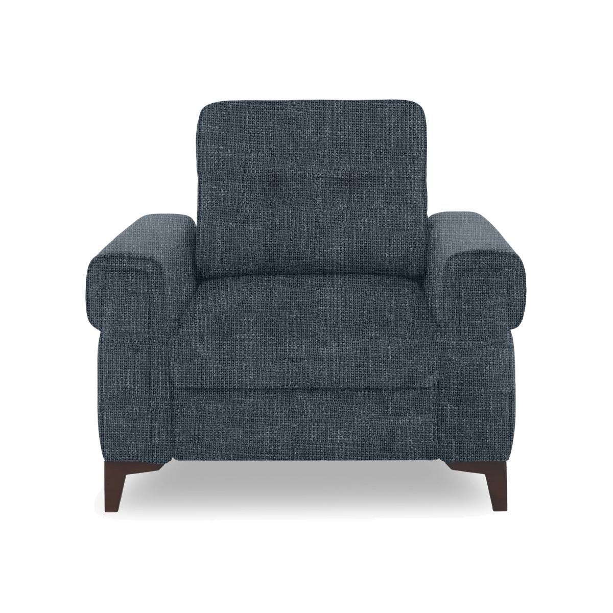 Zoom Fabric Armchair - Halifax Charcoal – image 1