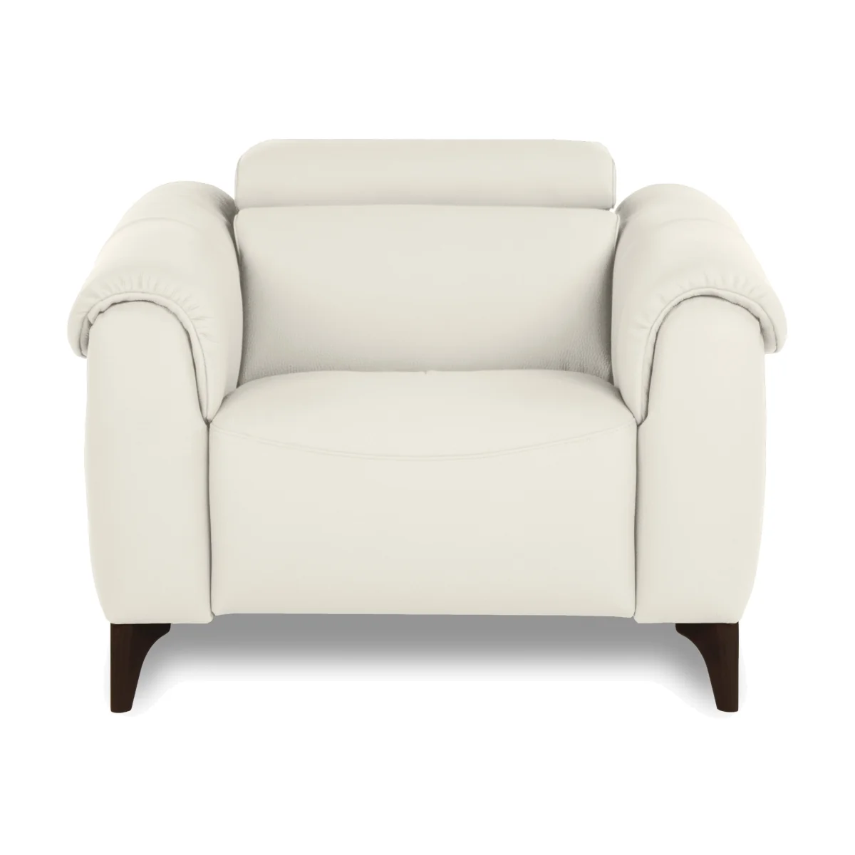 Nicoletti - Nicole Leather Armchair - Torello Bianco Puro – image 1