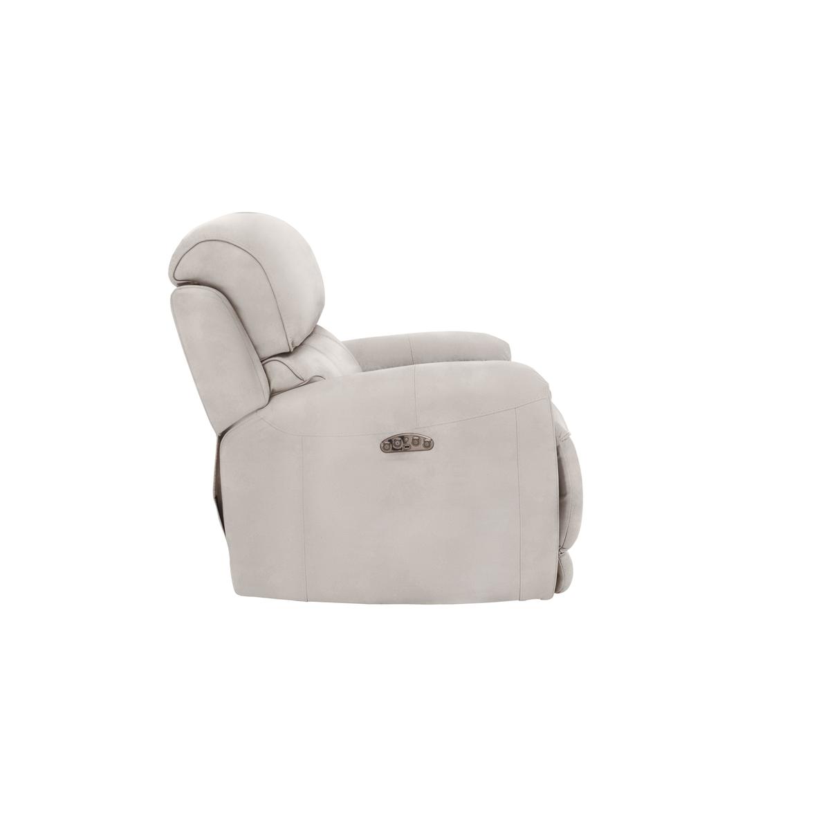 Rocco Fabric Power Rocker Armchair - Blue - By Furniture Village – image 3