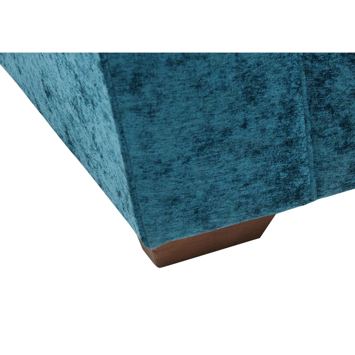 Oxford Street Fabric Snuggle Chair Sofa Bed - Teal - By Furniture Village – image 6