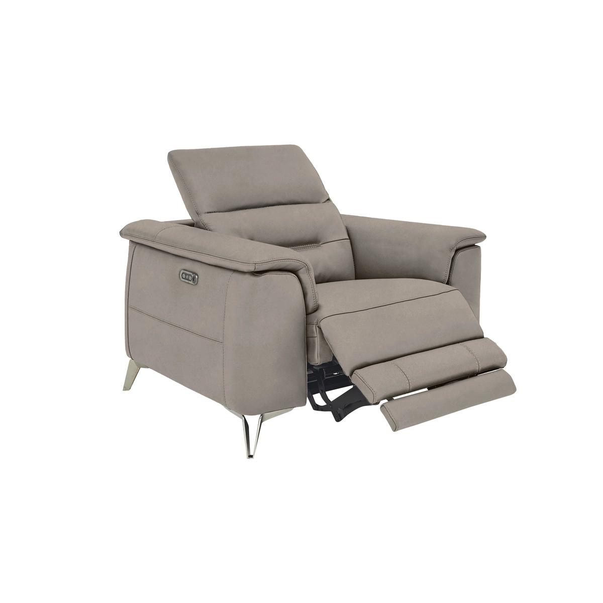 Sanza Fabric Armchair - Beige - By Furniture Village – image 2