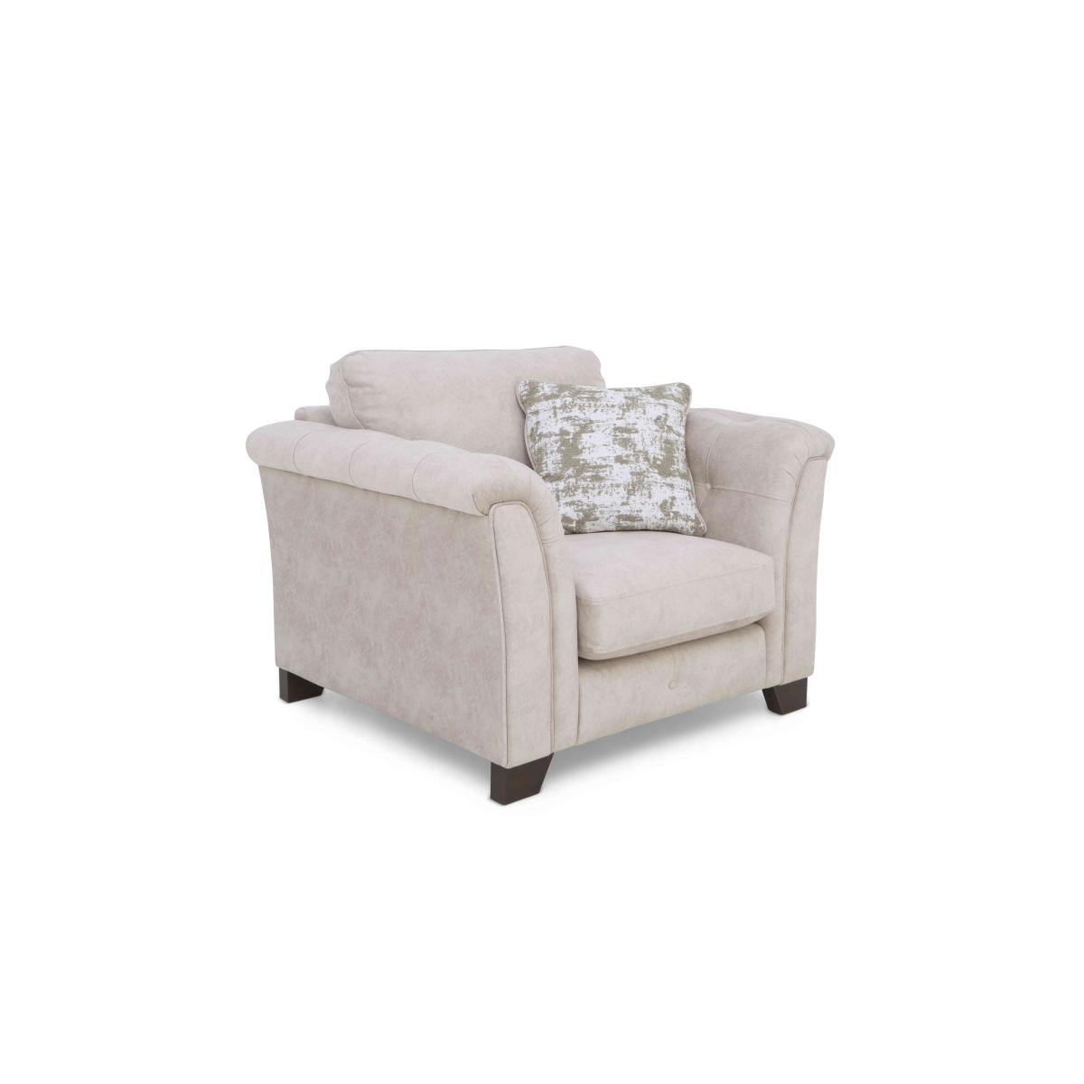 Aura Armchair - Enzo Cream – image 4