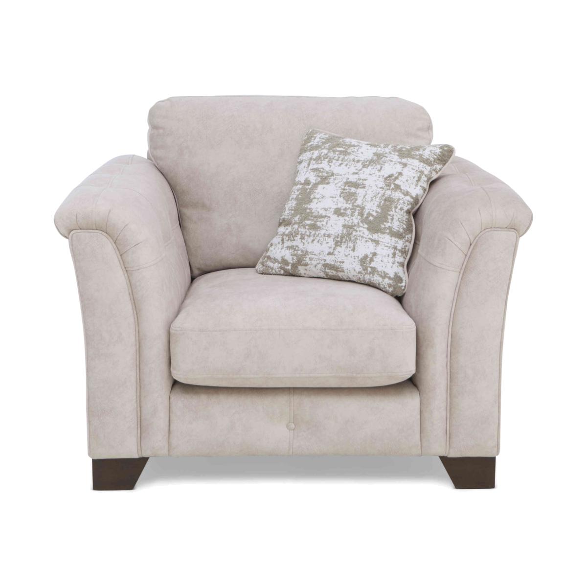 Aura Armchair - Enzo Cream – image 1
