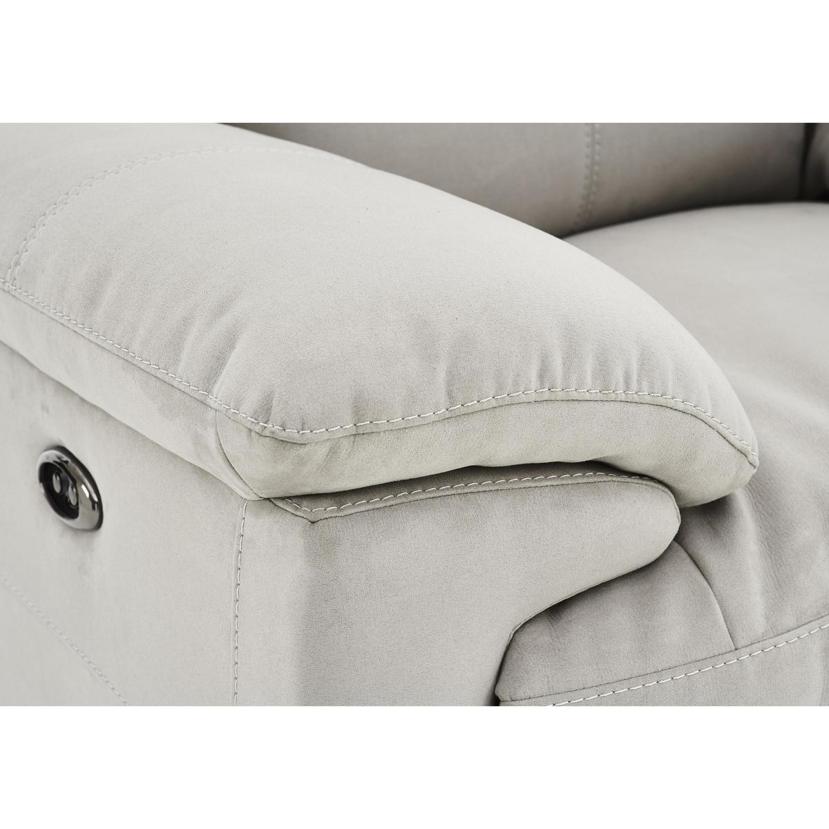 Touch Fabric Armchair - Grey - By Furniture Village – image 7