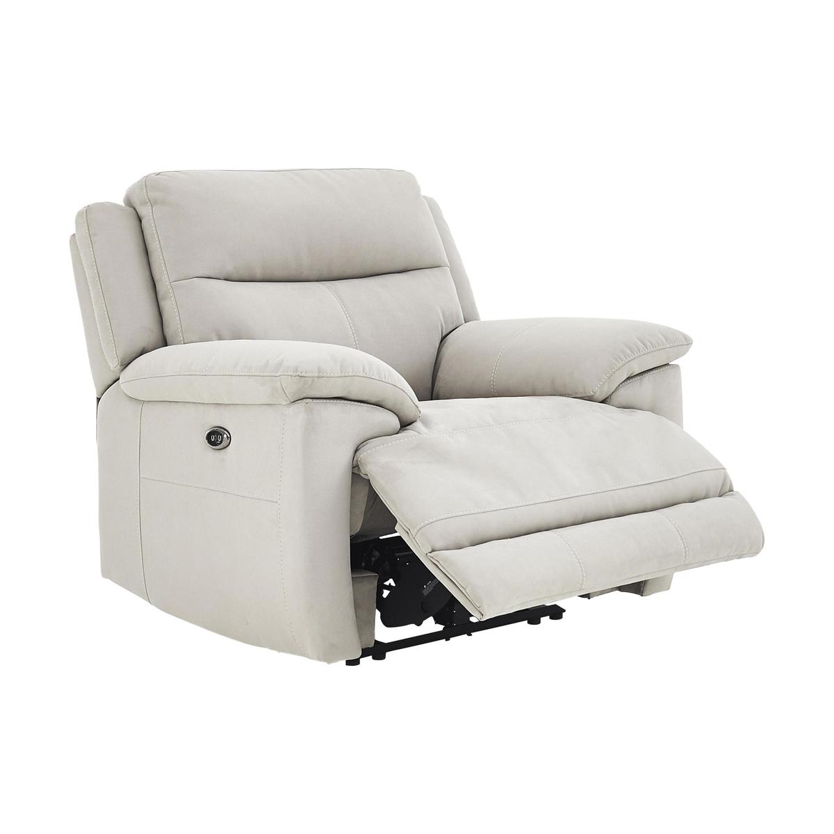 Touch Fabric Armchair - Grey - By Furniture Village – image 2