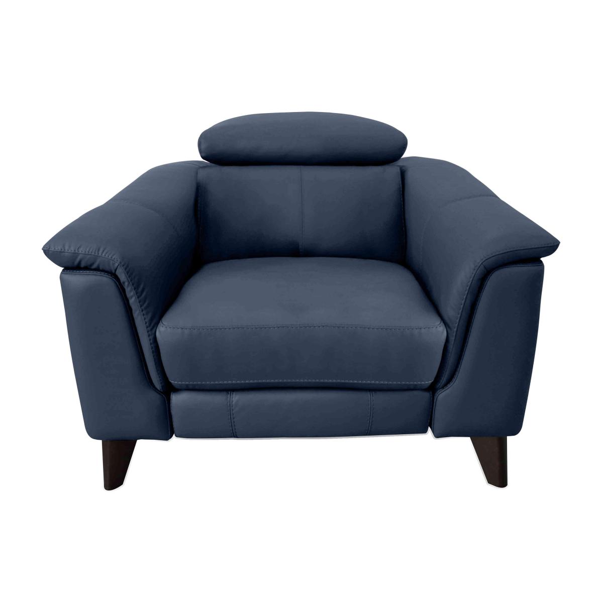 Wade Leather Chair - Ocean