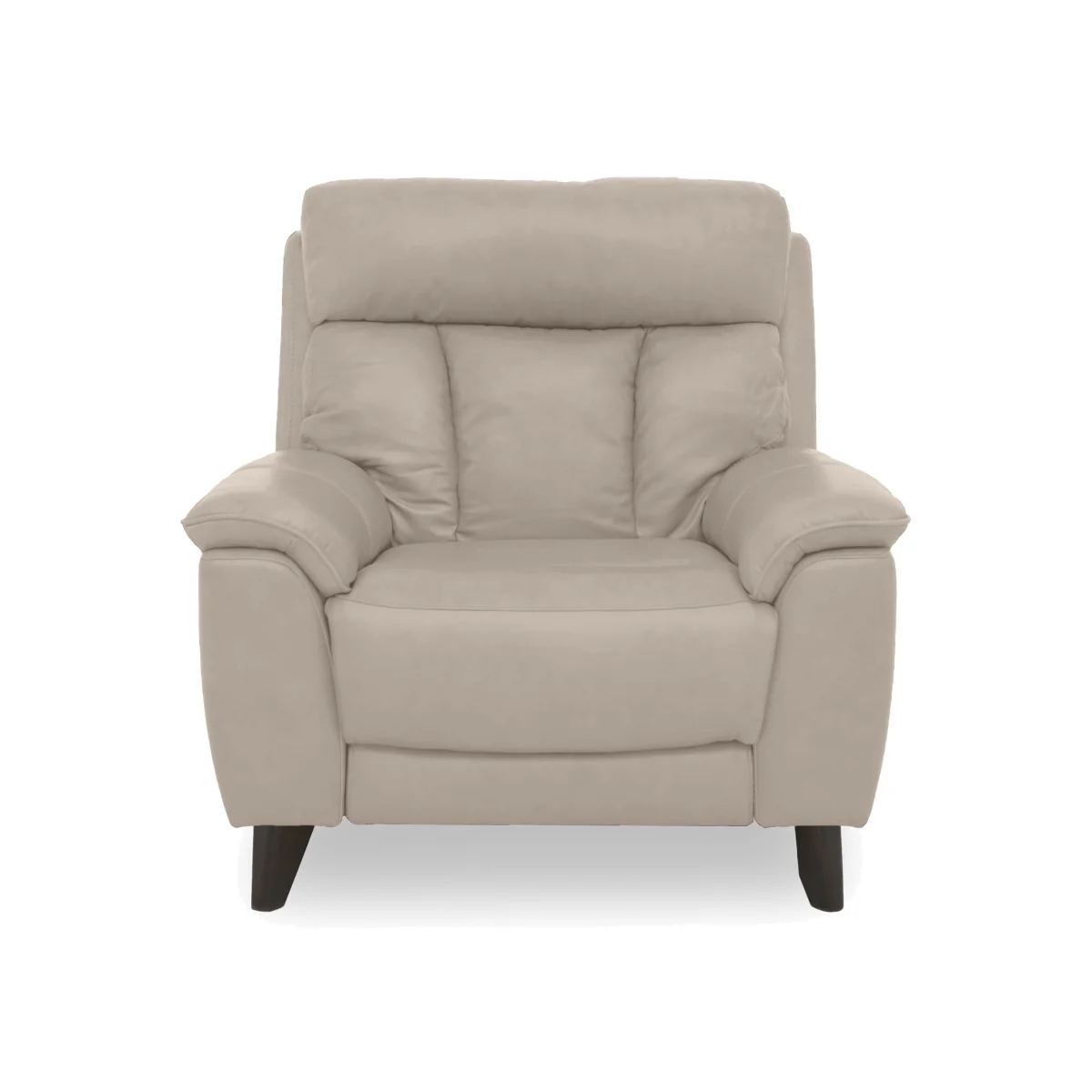 World of Leather - Dreamer Leather Armchair - Silver Grey – image 1
