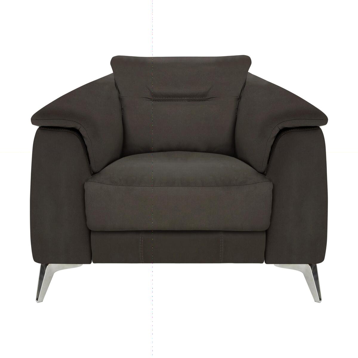 Sanza Fabric Armchair - Grey