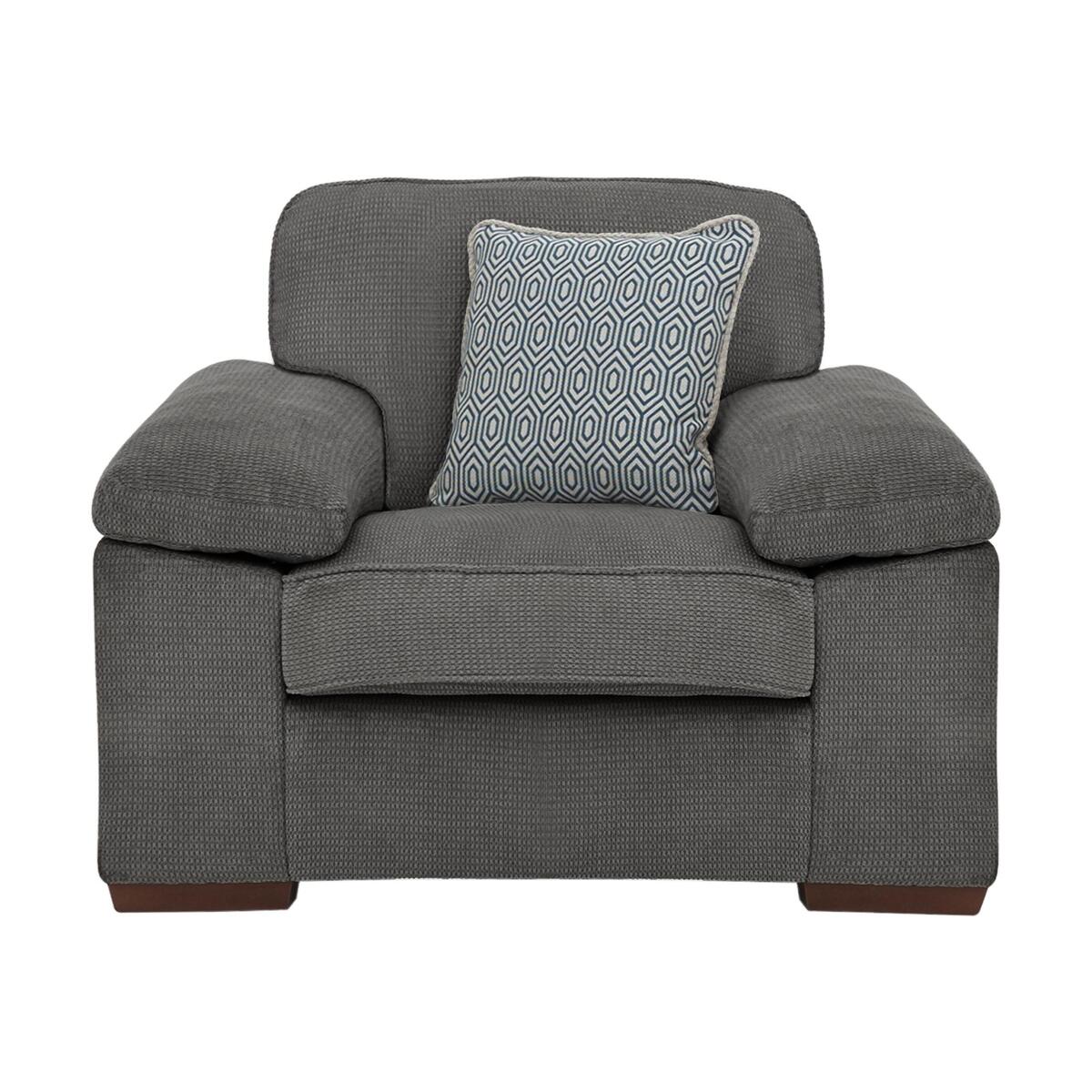 Home Fabric Armchair - Grey – image 1