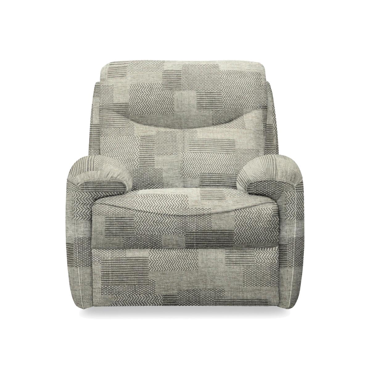 G Plan - Amesbury Fabric Armchair - Checkers Smoke – image 1