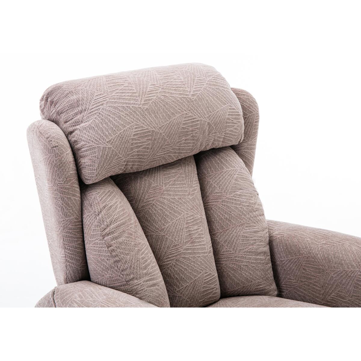 Weyton Fabric Lift and Rise Recliner Armchair - Pink – image 4