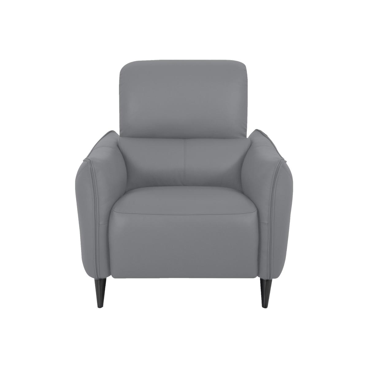 Domicil - Maddox Leather Power Recliner Chair - NP Paloma Grey