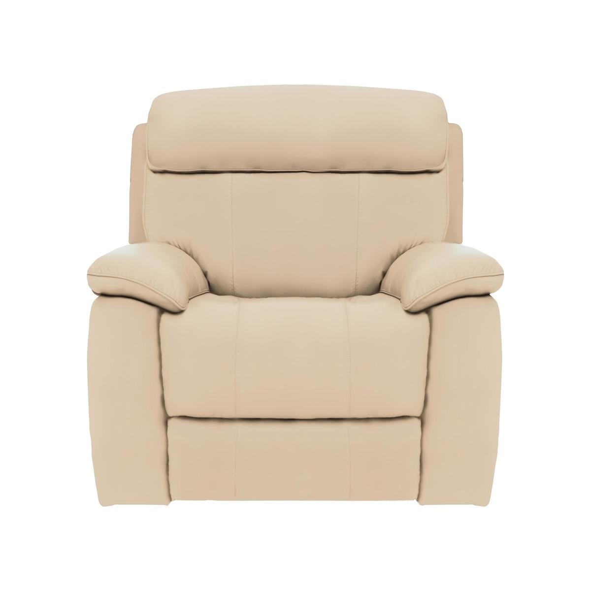 World of Leather - Moreno Leather Armchair - Beige – image 1