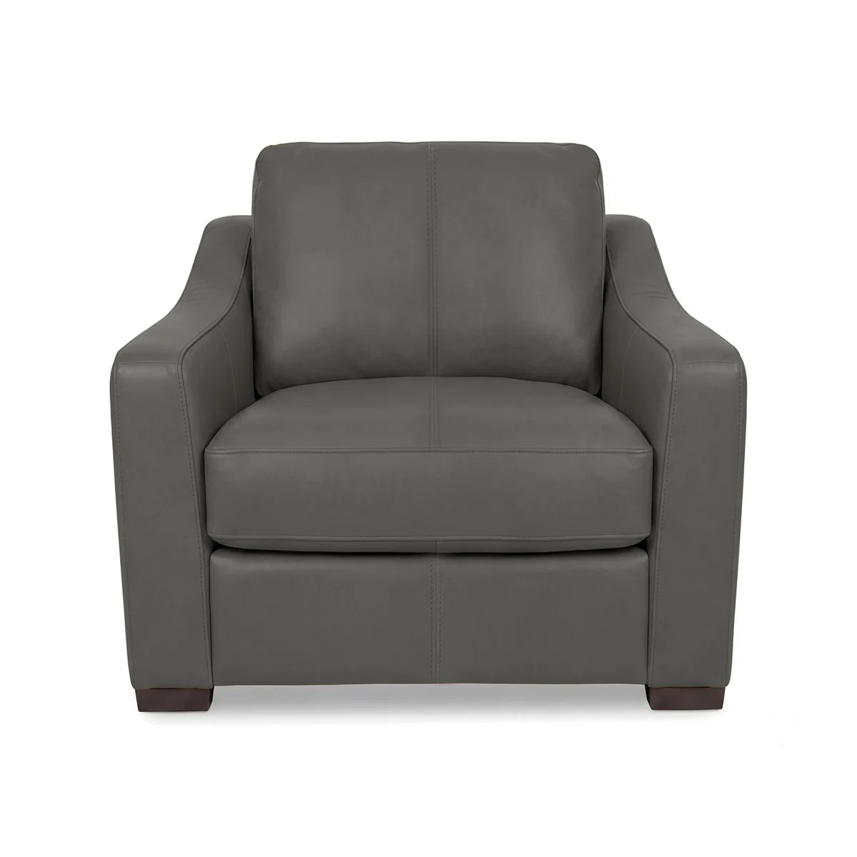 World of Leather - Nap Leather Snuggler Chair - Sofas and Armchairs - In Time for Christmas – image 1