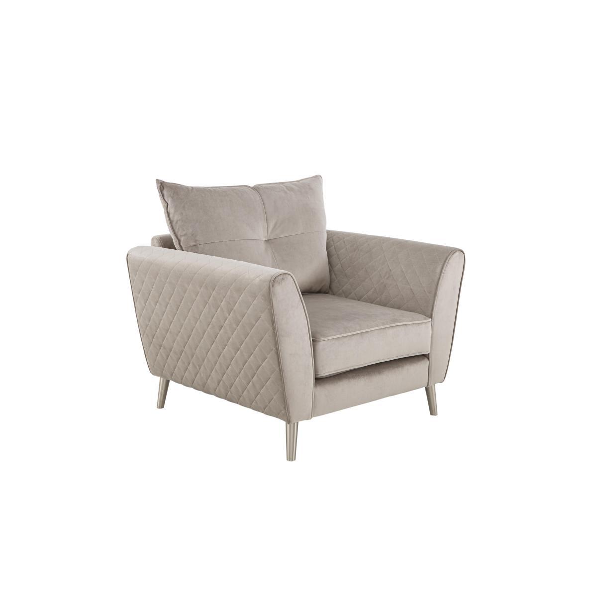 Celestia Fabric Armchair - Pink – image 4