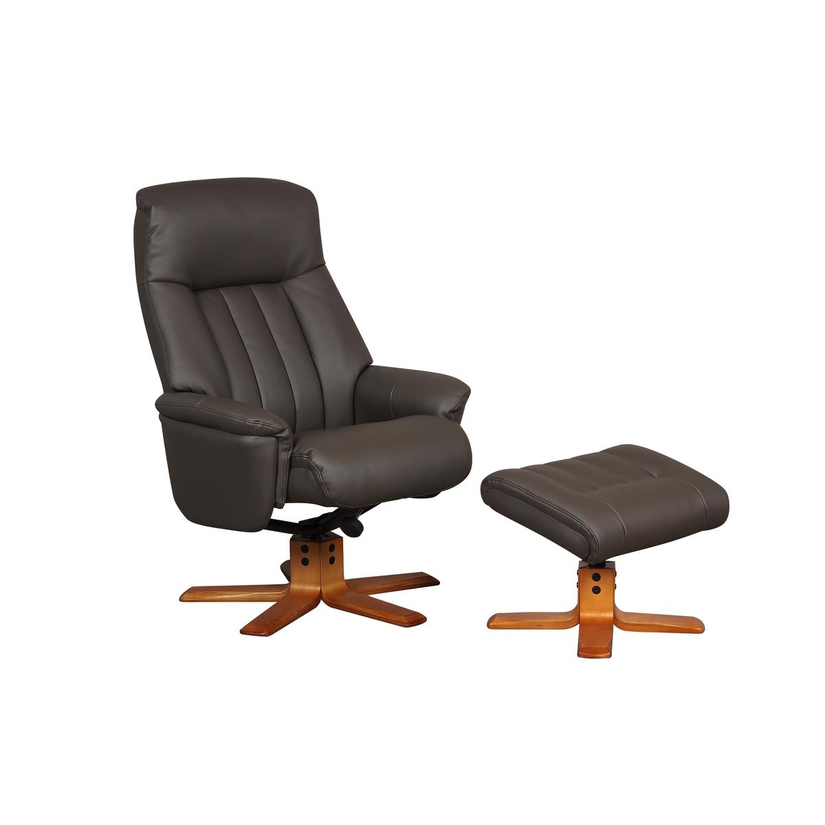 Paris Recliner Armchair and Footstool - By Furniture Village – image 3
