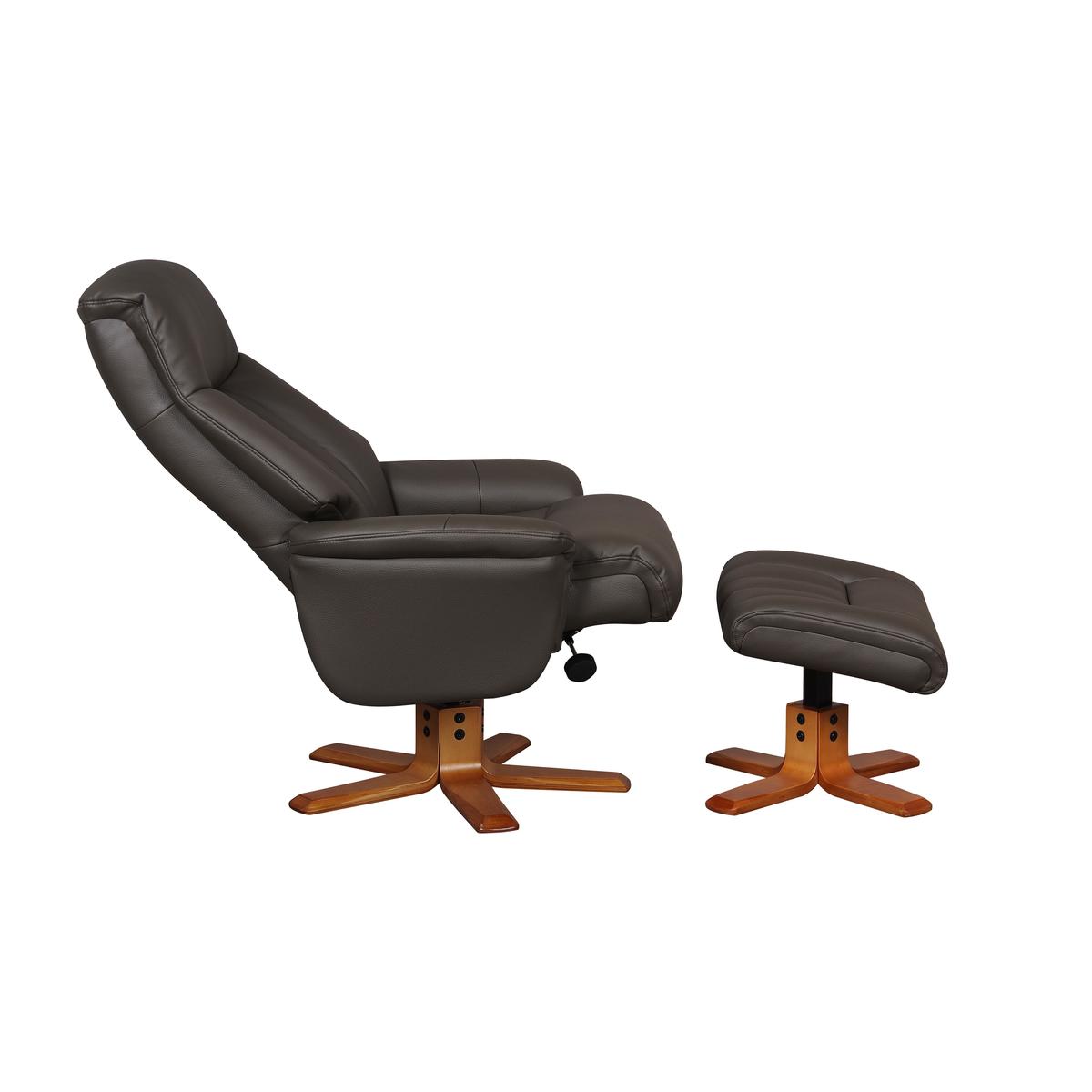Paris Recliner Armchair and Footstool - By Furniture Village – image 6