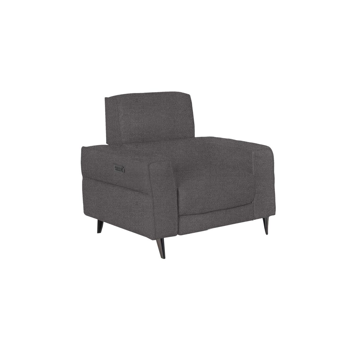 Axel Fabric Armchair - R23 Silver Grey – image 2