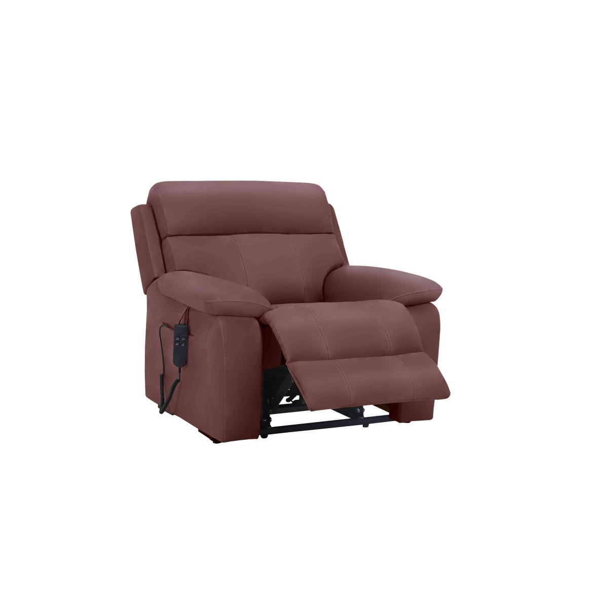 Moreno NC Leather Lift and Rise Chair - Black – image 3
