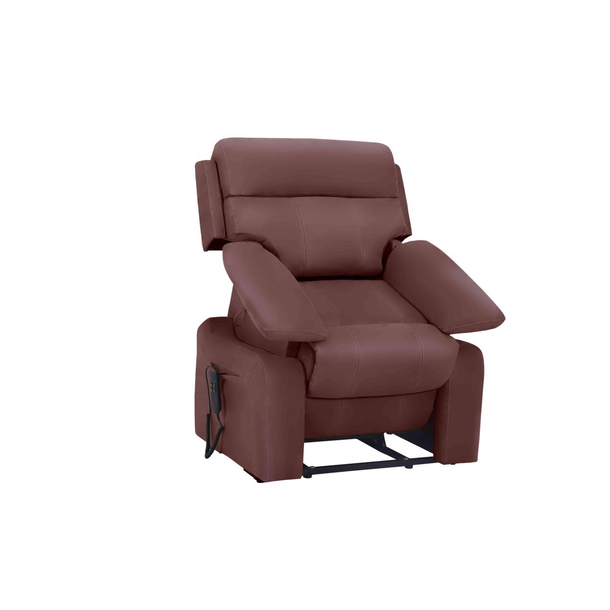 Moreno NC Leather Lift and Rise Chair - Black – image 4
